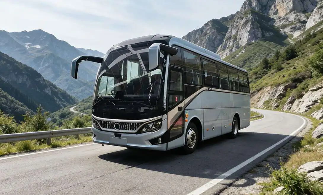 Right-Hand Drive 8m Electric Coaches for Export Markets